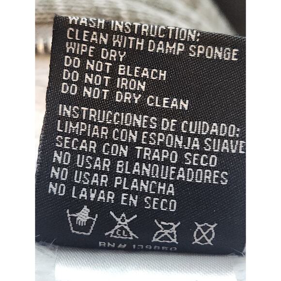 YMI jacket Women's L Gray Moto Zippered Pockets Hooded Full-Zip Cropped Biker - Picture 6 of 6